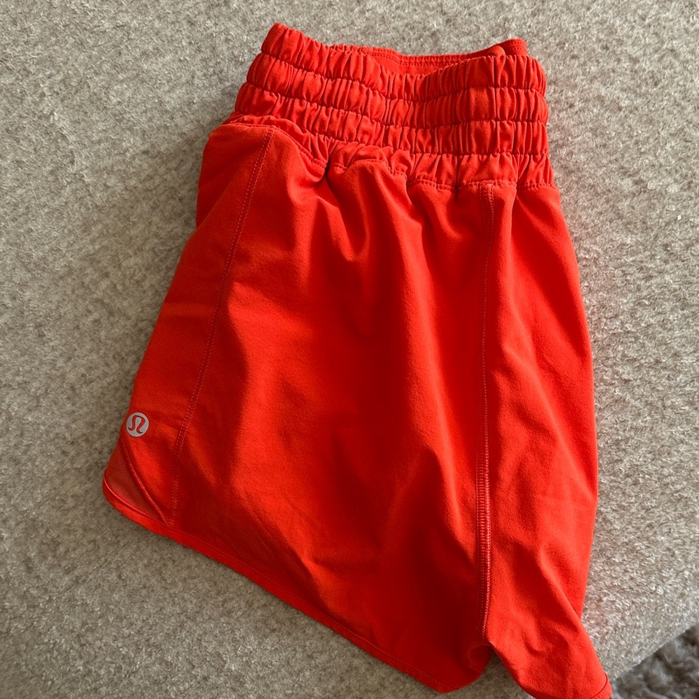 lululemon athletica Red Athletic Shorts